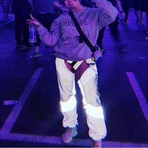 IHeartRaves Reflective Chaps (M)